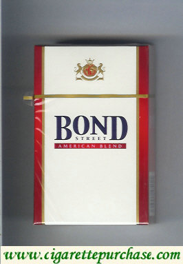 Bond Street cigarettes American Blend Russia USA